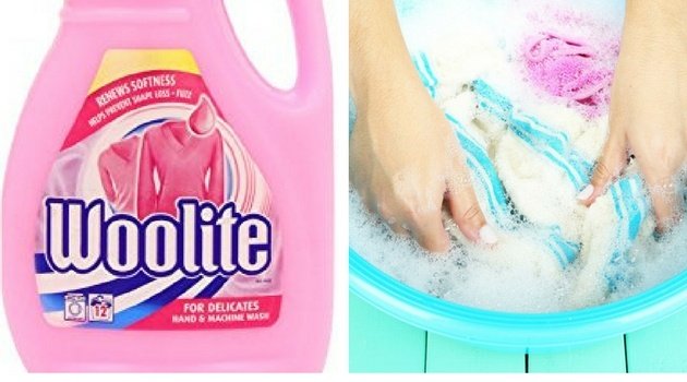 Woolite Delicate Detergent and Hand-washing Clothes