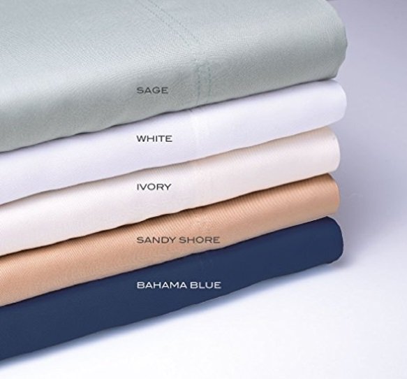 Wide choice of colors for cooling bed sheets