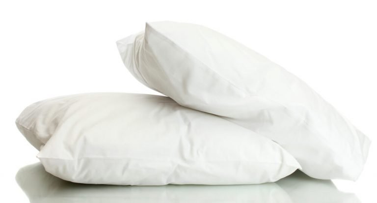 Bed pillows with different lofts