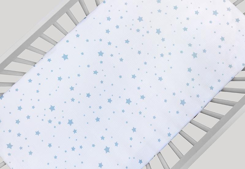 Stardust crib sheets collection from Newton Baby