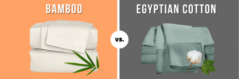 Differences between bamboo sheets and Egyptian Cotton Sheets